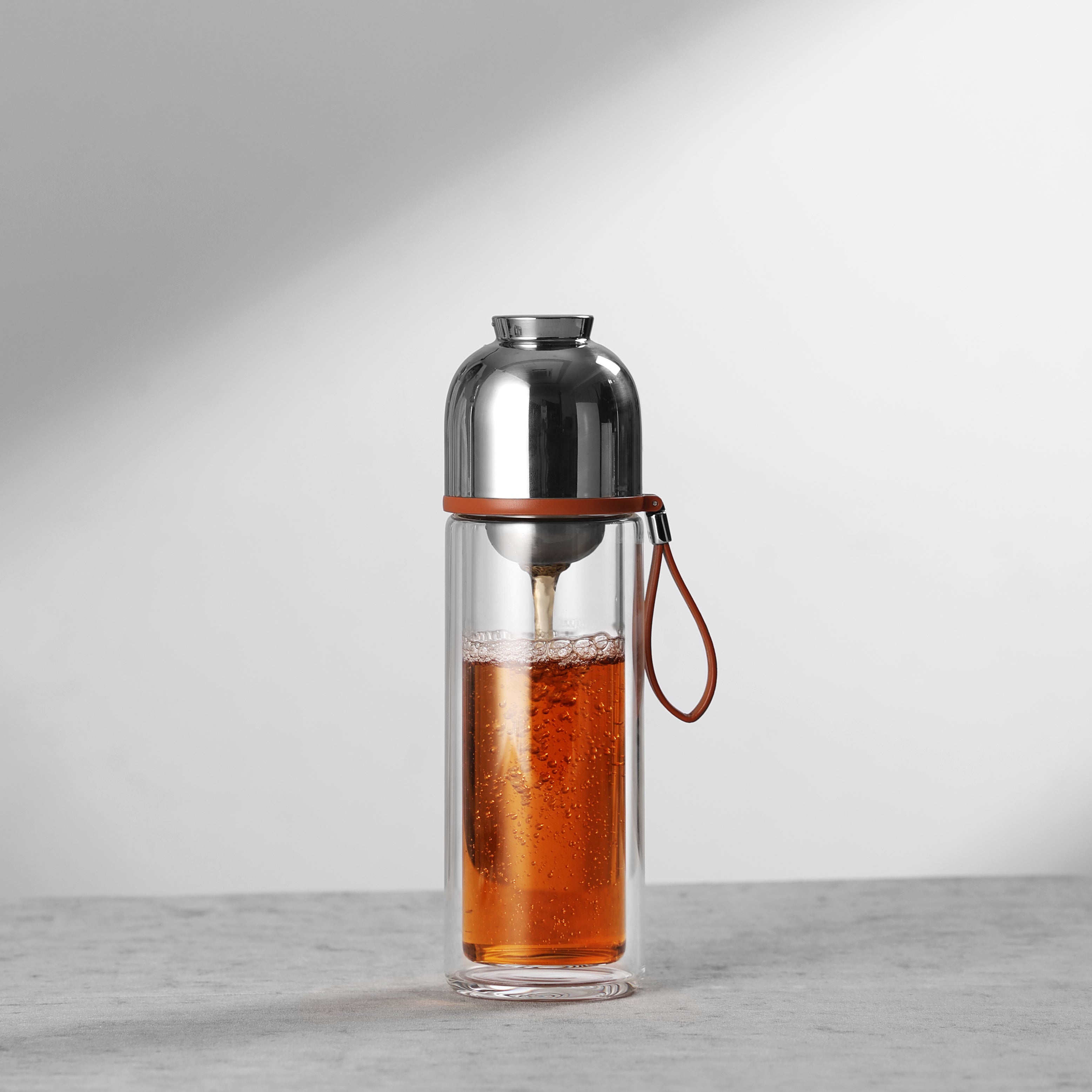Nomad Transparent Tea Flask (300 ml)