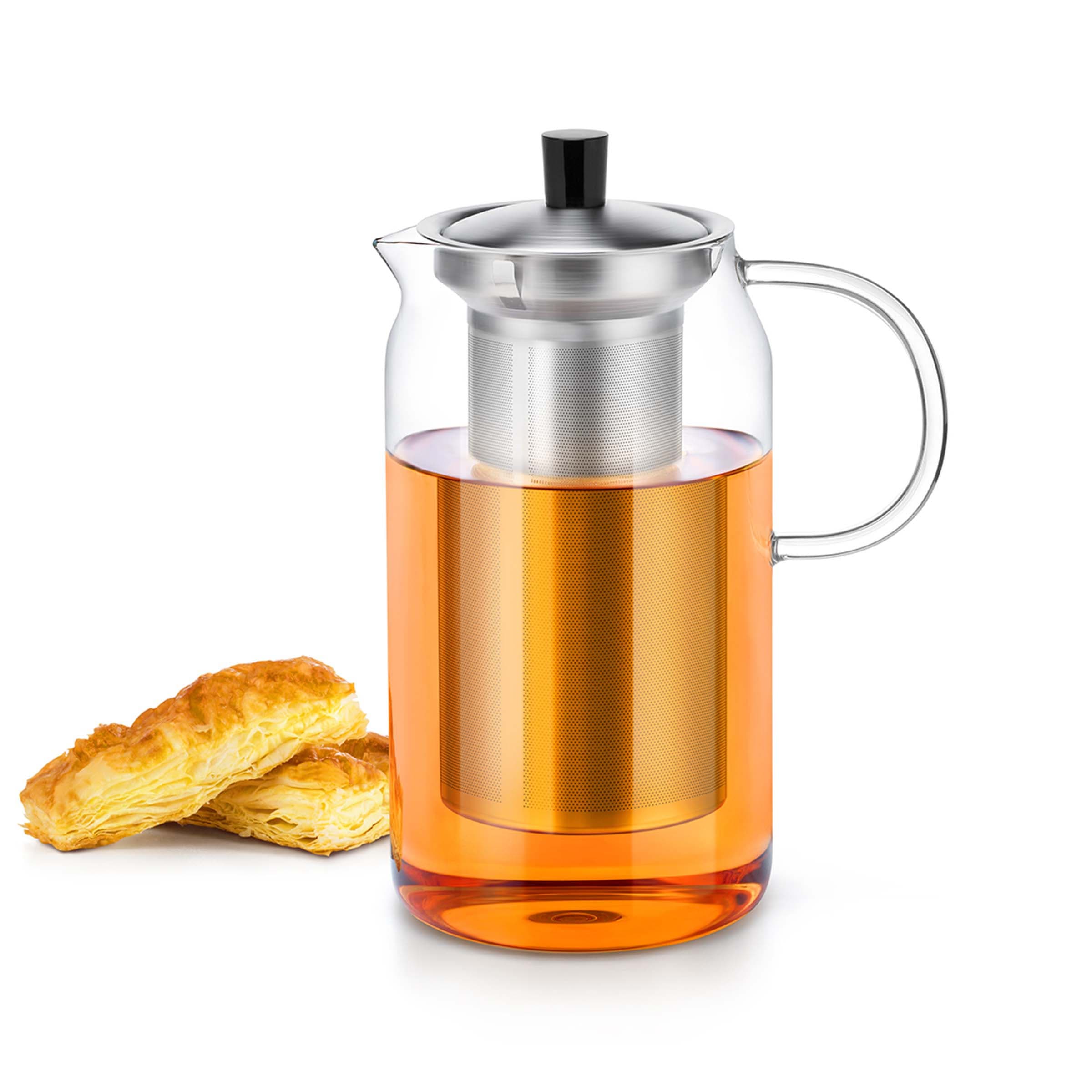 Stainless Steel Teapot With Infuser (40.6 - 67.6 oz.) – lotatea