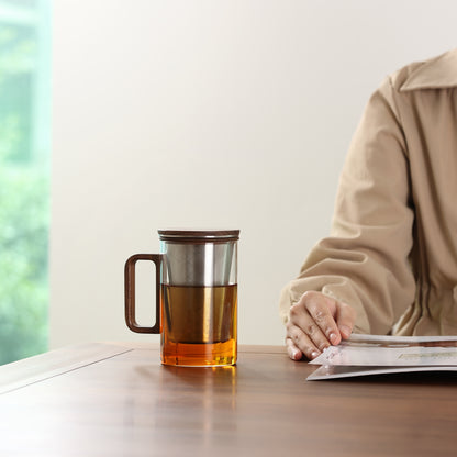 Tea cup Octagon Chestnut (500 ml)