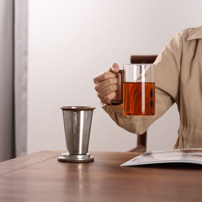 Tea cup Octagon Chestnut (500 ml)