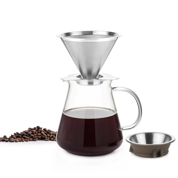 Barista Coffee Maker with External Filter (600 ml) - SAMADOYO