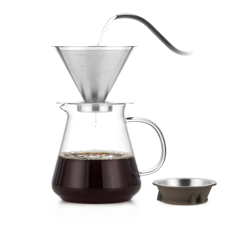 Cafetière Barista avec Filtre Externe (600 ml) - SAMADOYO