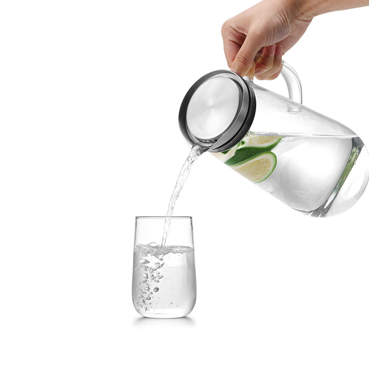 Set - Carafe en Verre Oval (x1) + Verres à Eau Pear (x4) - SAMADOYO